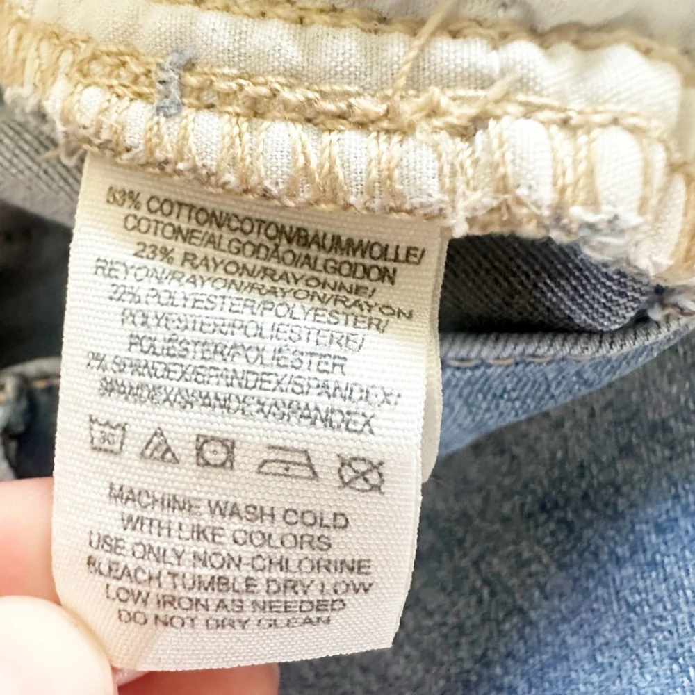 Free People Jeans Women's Size 29 light Blue - Picture 7 of 8